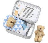 Pequeño Oso De Bolsillo Lata Cómodo Pequeño Oso Juguetes Pequeño En Caja Pequeños Regalos De Oso De Bolsillo beige