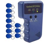Copiadora duplicadora de la grabadora del escritor del lector RFID de mano de 125KHz, programador del clonador de la tarjeta de identificación de l...