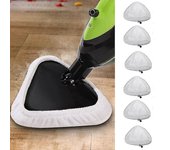 6pcs Microfibre Steam Mops Almohadillas de limpieza Reemplazo Steam Mop Compatible Para H2o X5 H20 Lavable
