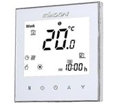 Termostato digital de calefacción por suelo radiante Kkmoon para sistema de calefacción eléctrica - Sensor de suelo y aire con conexión wifi y cont...