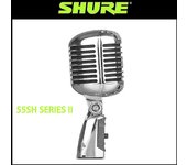 Shure Shure 55sh Series Ii Micrófono retro dinámico Actuación en el escenario Ancla en vivo Soporte de micrófono de grabación Ktv 55SH SERIE II