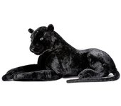 Deluxe Paws Pantera Negra Grande Peluche Realista Peluche 70cm