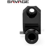 Adaptador de retrovisor izquierdo para 690 DUKE ENDURO SMC R 1050 1190 1290 SUPER ADV Adventure Accesorios de motocicleta Tapa de abrazadera de bar...