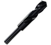 Broca para herrero HSS de 17 mm - Broca de vástago reducido para aluminio, acero, madera, plástico, no ferrosos, etc. (17 mm) 17mm