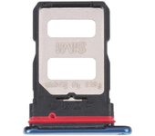 Bandeja de tarjeta SIM + Bandeja de tarjeta SIM para Xiaomi Redmi K40 Pro / Redmi K40 / Redmi K40 Pro+ / Poco F3 / Mi 11i / Mi 11X / Mi 11X Pro Azul