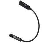 Convertidor de fuente de alimentación hembra USB C con cable de carga PD tipo C para tableta Microsof Surface Pro 1/2 negro