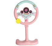 Asiento del pasajero Volante Juguete con música Luz Niños Coche Conducción Volante de simulación Niños pequeños Simulación de conducción Volante ed...