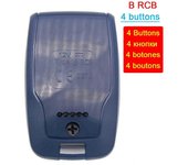 B RCB MITTO Mando a distancia 2A 4A B2 B 2 4 Rolling Code Gate Puerta de garaje 433,92MHz 433MHz Clip de mando a distancia B RCB ( 4 botones )