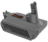 MT18V11 adaptador para batería de litio de 18 V para aspiradora V11, para batería de 18 V para V11 Reemplace Gris oscuro