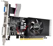 Tarjeta gráfica GT730 4GB DDR3 de 128 bits con ventilador de refrigeración Tarjeta gráfica de bajo perfil para oficina/hogar Ent Negro