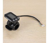 24v 36v ajustable scooter eléctrico pantalla de visualización de pantalla interruptor acelerador para piezas de scooter de 5.5 pulgadas Y negro