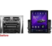 JIULUNET Android de 9,7" para Toyota Auris 1 E150 2006-2012 Tesla Tipo de coche Radio Reproductor multimedia Navegación GPS