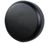 Cubierta de llanta de repuesto negra Neumático de rueda para remolque, automóvil, camión, PVC, protección impermeable a prueba de polvo 17 INCH