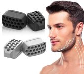 Jawline Exerciser, 4 Pack Of Jaw Exerciser, Double Chin Reducer Make Your Face Contour Clearer, Skin Firmer, Double Chin Eliminator Help You Younger A