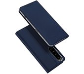 Dux Ducis Skin Pro Series para Sony Xperia 1 V Mobile Case Flip Stand Leather Card Holder Protective Cover Azul