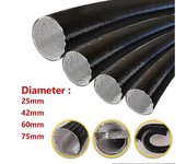 25mm 42mm 60mm 75mm Diámetro 100-500cm Longitud Air Diesel Calentador de estacionamiento Duct Tube Tube Manguera para Webasto Eberspacher Extensibl...
