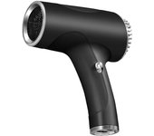 Secador de pelo recargable inalámbrico Secador de pelo portátil de viento frío y caliente para viajes al aire libre H Negro