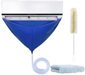 Kit de limpieza de aire acondicionado Cubierta de limpieza del aire acondicionado 1 x cubierta de limpieza del aire acondicionado + 1 x cepillo de ...