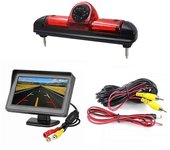 Cámara de visión trasera CCD FRENO DE COCHE PARA JUMPER DUCATO X250 Boxer con monitor