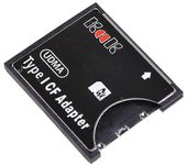 Adaptador de tarjeta de memoria SD SDHC SDXC a flash compacto extremo de alta velocidad CF tipo I