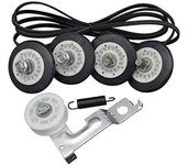 Para kit de reparación de secadora LG, 4581EL2002C 4561EL3002A Polea loca de secadora 4400EL2001A 4581EL3001A 4581EL3 Como se muestra