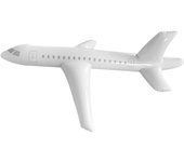 Unbrand Super Cool Avión de juguete inflable Modelo de avión inflable grande para niños 2M