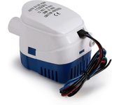 Bombas de achique, 12v 1100gph Bomba de achique automática Sumergible marina Bomba de agua de bomba de líquido automática silenciosa para barcos, e...