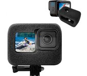 Gopro Hero 11 Parabrisas negro Viento Reducción de ruido Esponja Estuche de espuma para Go Pro 11 10 9 Accesorio de cámara de acción GoPro 11