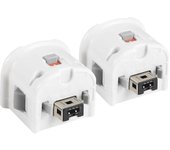 2 Sensor adaptador Motion Plus para el mando de Wii, Acelerador de adaptador Motion Plus Reemplazo para Wii Motion Plus Adapter-yvan Blanco