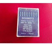 REPUESTOS Y ACCESORIOS PARA MÁQUINA DE COSER AGUJA SCHMETZ DE COSTURA DE ALTA CALIDAD DBx1 SUK # 12 (10 PIEZAS / PAQUETE)