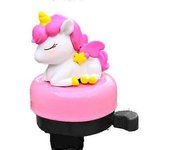 Campana de bicicleta de unicornio para niños Bocina de campana de bicicleta Diseño de dibujos animados Bocina de anillo de ciclismo seguro para bic...