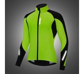 WOSAWE Chaqueta de ciclismo de invierno Forro polar para hombre Bicicleta a prueba de viento Abrigo cortavientos Chaqueta de bicicleta MTB Ropa de ...