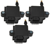 Bobina de encendido de 3 piezas 300-8M0077471 300-879984T01 339-879984T00 para Mercury Optimax negro