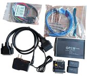 V2.21.22 PCMTOOL OBD2 FLASH DE BANCO V1.20 + V1.21 69 módulos de lectura y escritura ECU KTMFlash 67IN1 PCM Tool J2534 Tool US Plug Negro