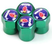 4 piezas universales nuevas tapas de válvula de neumático de rueda de metal para SAAB SCANIA 9-3 93 9-5 9 3 9000 9 5 accesorios de coche shry verde...