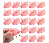 Asiv Figuras de cerdo 20 piezas, lindo piggy toy s cake toppers yu
