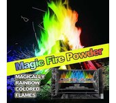 10pcs Magical Flames Fire Color Changing Packets para fogatas, fogatas, chimeneas al aire libre, Magic Fire Colourful Fire Powder 10pcs 15g