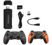 Consola Stick de Videojuegos X2 Ultra de 128 GB Negro
