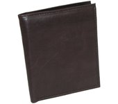 Paul & Taylor Cartera Hipster Grande de Cuero (Hombre) Marrón one size