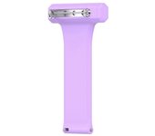 Para Garmin VivoMove Estilo Silicona 20mm Reloj Enfermera Fob Con Pin-On Broche Correa