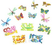100Pcs/Set Niños 3D Puzzle Juguete Número Animal Dinosaurio Avión Tanque Peonza Cognición 3D Rompecabezas Montaje Kit de Juego Educativo Niños Niño...