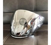 Redkid Para Shoei J-cruise I Ii J-force4 Casco de motocicleta Visor Gafas casco de moto Visor de lente de casco plata