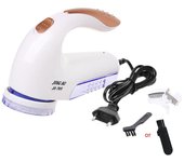 Suéter eléctrico de telas quitapelusas de ropa para pelusa de píldora pelusa afeitadora de pelusa pe Blanco