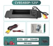 Elrachen GreenYi 170 grados 1920x1080P AHD Cámara de visión trasera especial para vehículos Mercedes Benz Clase C CLA W205 W117 Coche CVBS480P-125deg
