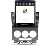 JIULUNET Para MAZDA 5 2005 2006 2007 2008 2009 2010 Coche Multimedia Autoradio Carplay para Tesla Estilo 9.7 pulgadas