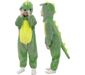 Tonwhar Niño pequeño Tigre Bebé Dinosaurio Animal Fantasía Disfraz Capucha Romper Jumpsuit Cocodrilo 120