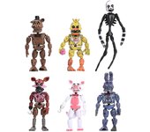 Paquete de seis figuras de acción FNAF - Juego de juguetes Five Nights At Freddy's