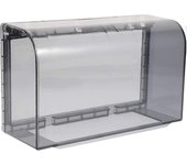 Cubierta impermeable para enchufes elevados Interruptor adhesivo de fugas de baño Splash Guard Protección del calentador de agua Cubierta de fugas ...