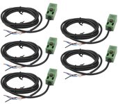 5 piezas de sensor de aproximación IP65 interruptor de proximidad inductivo de alta frecuencia NPN normalmente abierto 1030VDC
