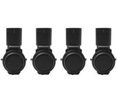 Sensor de ayuda al estacionamiento PDC 66202220666 66209261582 66209261587 delantero y trasero para BMW- F20 F21 F22 F30 F3 Negro